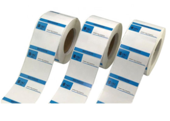 Штейновые ярлыки полиэстера 57x32mm термальные грузя