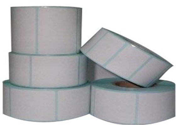 крен стикера термального принтера вкладыша Glassine 60x30mm желтый