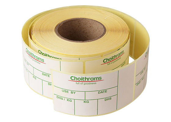 Preprinted постоянный слипчивый стикер ярлыка штрихкода 57x32mm