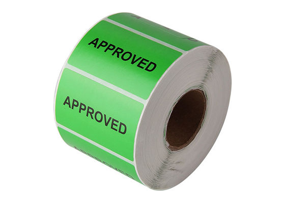 Ярлыки собственной личности Oilproof FSC слипчивые Printable 34x56mm