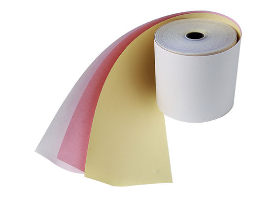 Carbonless 3 курсируют бумагу получения кассового аппарата Pos бумажную Rolls 80x80